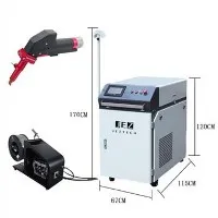 מכונת ריתוך לייזר כף יד 1000W